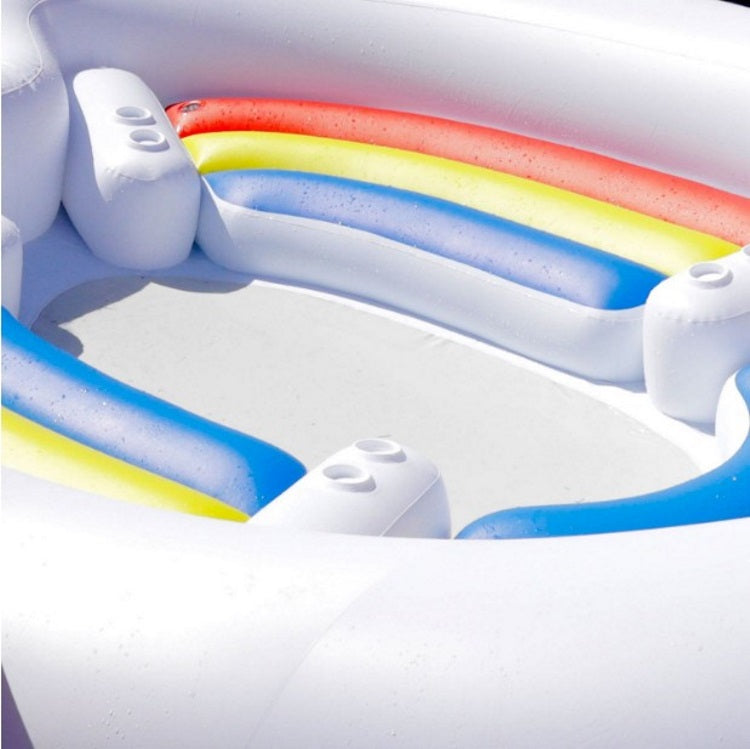 NYHET! GIGANTISK ENHJØRNING - oppblåsbar øy!