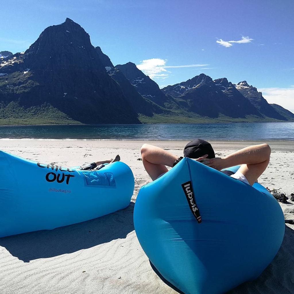 Plain ChillOut Bag Rød - 60% AVSLAG