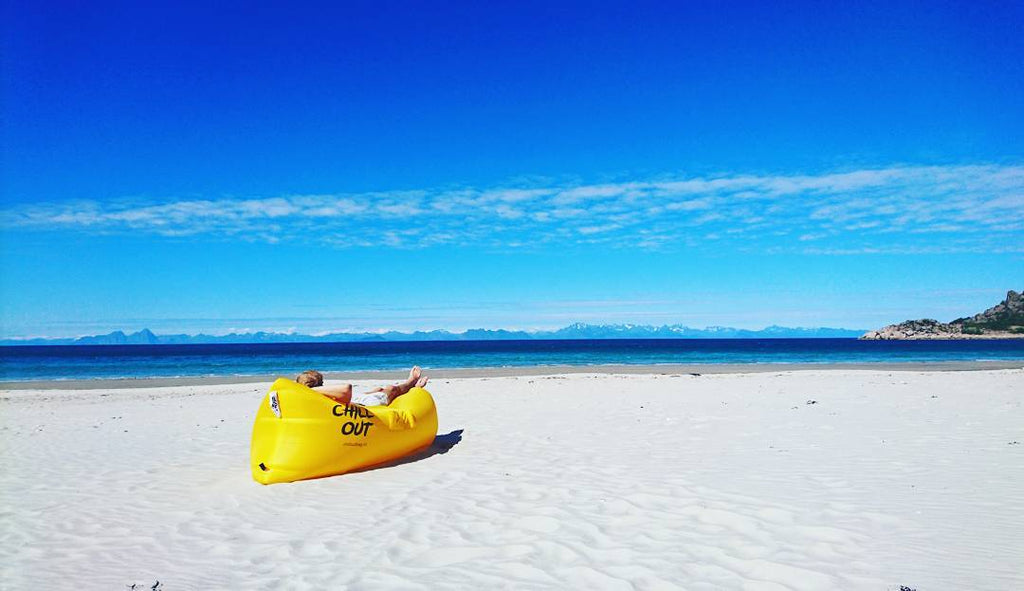 Plain ChillOut Bag Rød - 60% AVSLAG