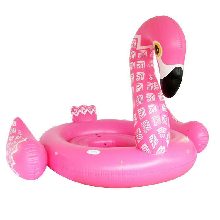 NYHET! MEGA STOR FLAMINGO - oppblåsbar øy!