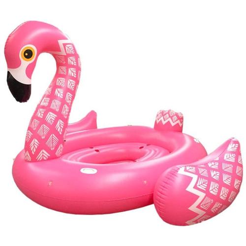 NYHET! MEGA STOR FLAMINGO - oppblåsbar øy!